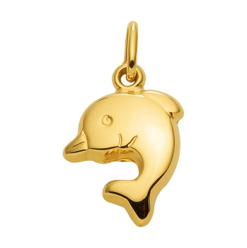 Anhänger Delfin Delphin Gold