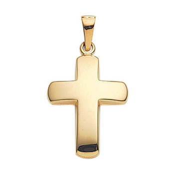 Anhänger Kreuz 14x18mm 14Kt 585 GOLD