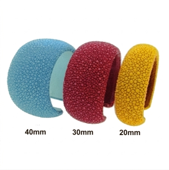 Armspange Rochenleder 20, 30, 40mm