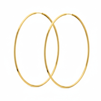 Creole Ø60x2mm 14Kt 585 GOLD
