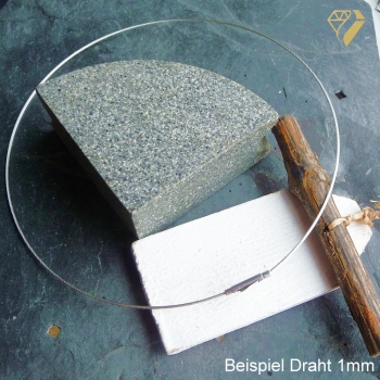 Exklusives Edelstahl Collier 1 oder 1,5mm mit Krokodilverschluss