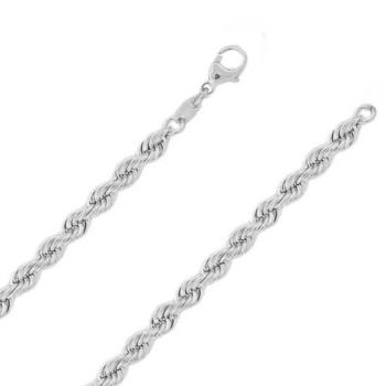 Armband 5,5mm Kordelkette Silber 925 19cm