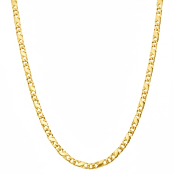 Preview: Kette Collier Fantasie 3,8mm 50cm 8Kt 333 GOLD