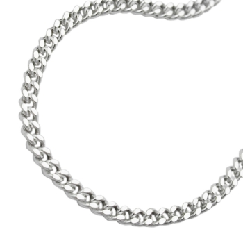 Collier Kette Panzer 2,7mm Silber 925 60cm