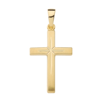 Anhänger Kreuz in 333 Gold