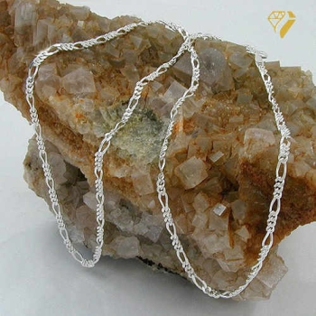 Collier Kette Figaro 1,8mm Silber 925 36cm