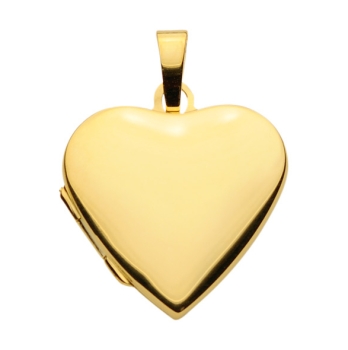 Medaillon Herz 21x20mm 14Kt GOLD