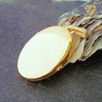 Medaillon oval 21x28mm 8Kt 333 GOLD