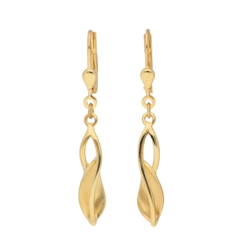 Brisur Ohrhänger 35x4,5mm 8Kt 333 GOLD