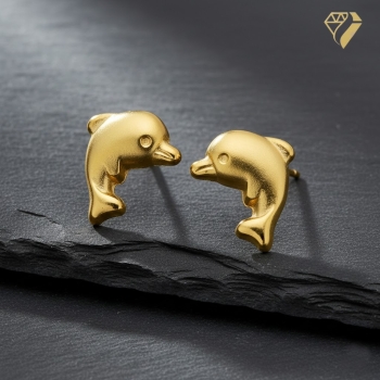 Preview: Stecker Delfin 8Kt 333 GOLD