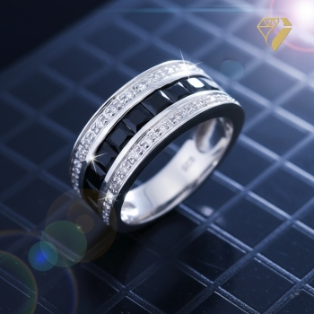 Preview: Design Ring 925 Sterling Silber mit Zirkonia
