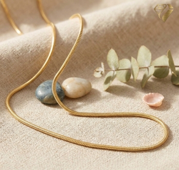 Preview: Collier Schlange 1,5mm 14Kt 585 GOLD 42cm