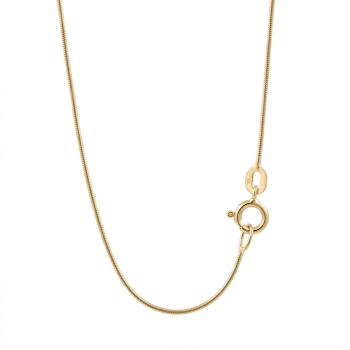Preview: Collier Schlange 0,9mm 8Kt 333 GOLD 45cm