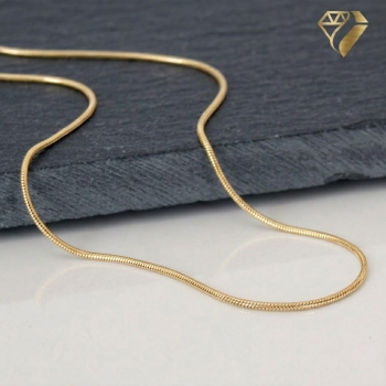 Collier Schlange 0,9mm 14Kt 585 GOLD 45cm