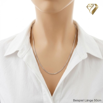 Collier Kette 2mm Venezianer Silber 925 50cm