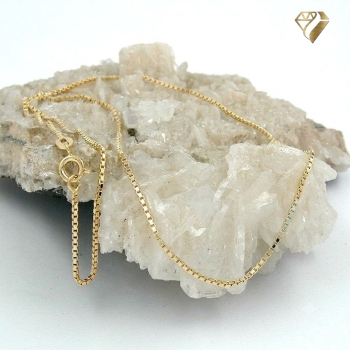 Preview: Collier Venezianerkette 1mm 8Kt 333 GOLD 50cm