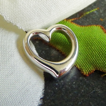 Anhänger Swingheart Herz 10mm Silber 925