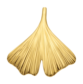 Anhänger 20mm Ginkgoblatt 9Kt 375 GOLD