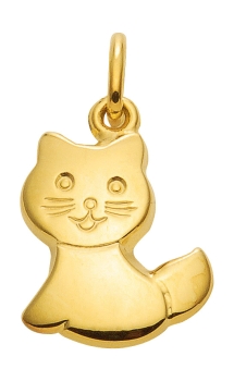 Anhänger Katze 8Kt 333 GOLD