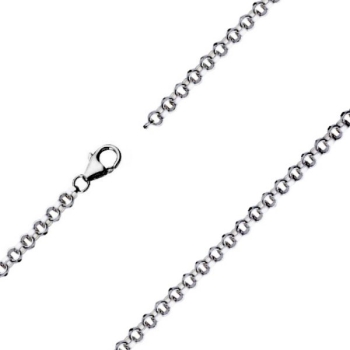 Kette Ankerkette 2,2mm rund Erbskette Silber 925 40cm