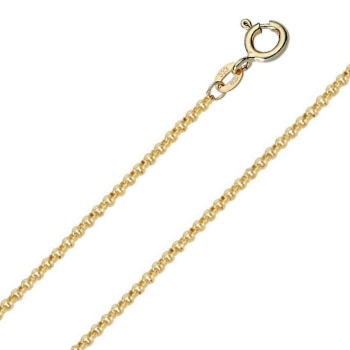 Collier Erbs Kette 42cm 1,5mm 8Kt 333 GOLD