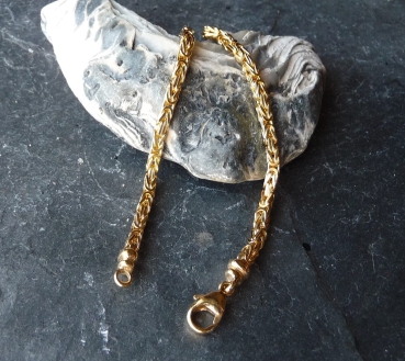 Collier Königskette 2,5mm 42cm 14Kt 585 GOLD