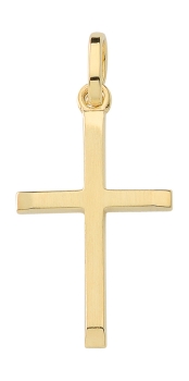 Anhänger Kreuz 13x20mm 14Kt 585 GOLD