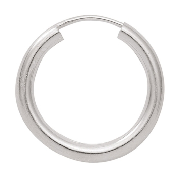 Creole 70x2,5mm Silber 925
