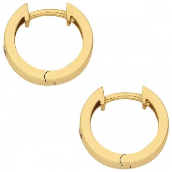 Creole Klappscharnier Zirkonia Ø13,6mm 8Kt 333 GOLD