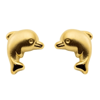 Stecker Delfin 14Kt 585 GOLD