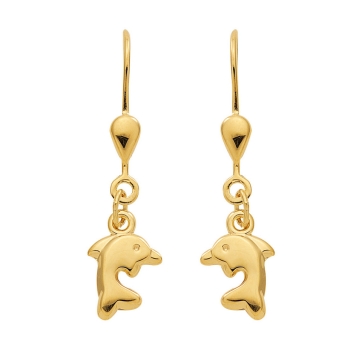 Ohrhänger Brisur Delfin I 8Kt 333 GOLD