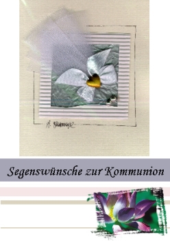 Grußkarte Kommunion I