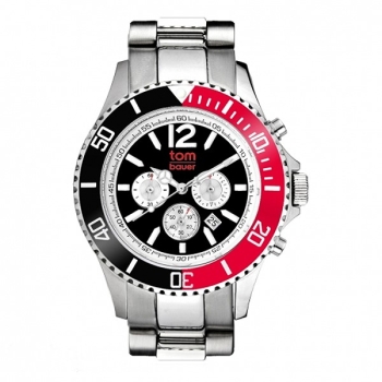 Design Uhr tom watch Chrono black speed steel 44mm