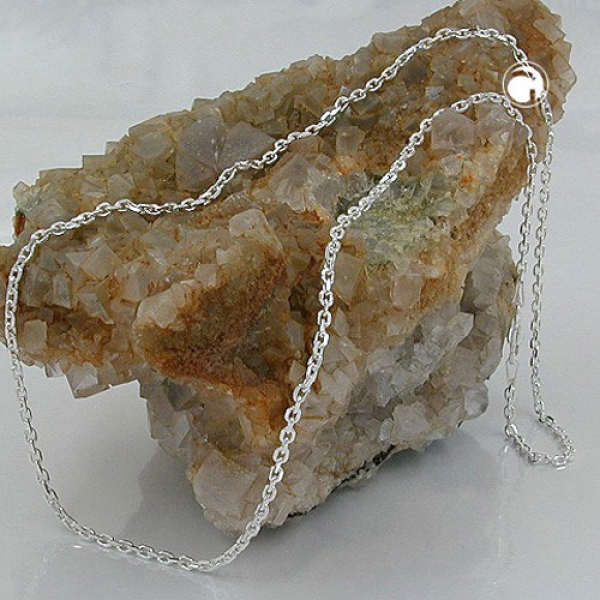 Kette 2mm Anker 8x diamantiert Silber 925 42cm