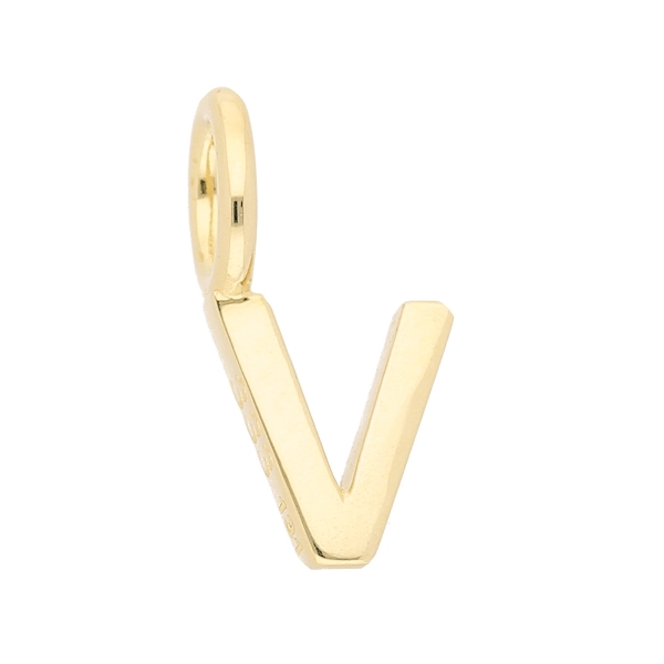 Anhänger Buchstabe Gold