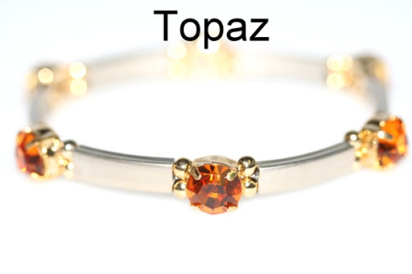 Armband Stretch Strass mit Stein nach Wahl