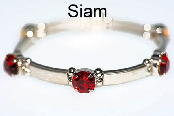 Armband Stretch Strass mit Stein nach Wahl