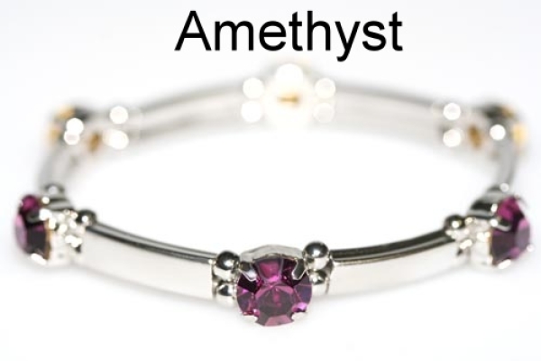 Armband Stretch Strass mit Stein nach Wahl