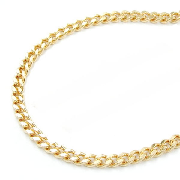 Collier Panzer flach 2,1mm 8Kt 333 GOLD 80cm