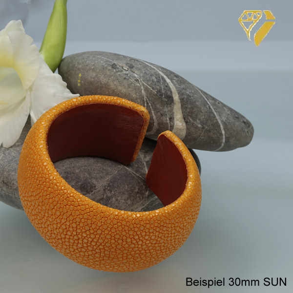 Armspange Rochenleder SUN 30mm