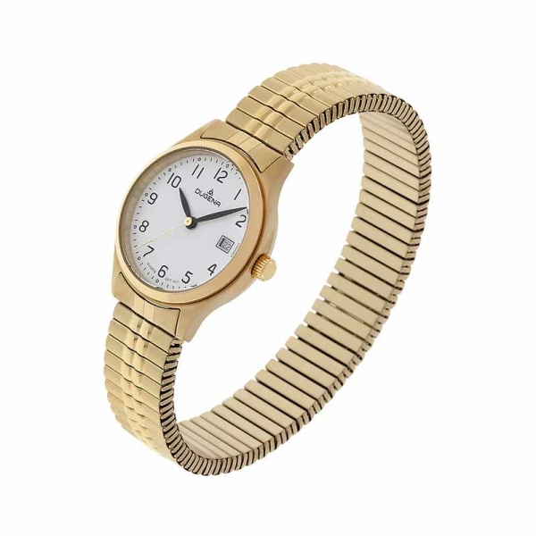 Dugena Damenuhr gold Bari 4460758 Quarz