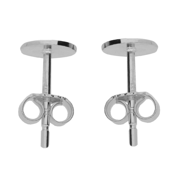 Ohrstecker rund gold