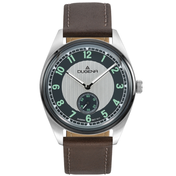 DUGENA Herrenuhr grün schwarz  Bremen 4461214 Quarz