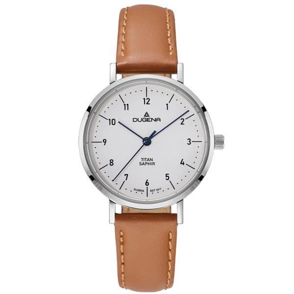 DUGENA Damenuhr hellbraun Stuttgart 4461218 Quarz