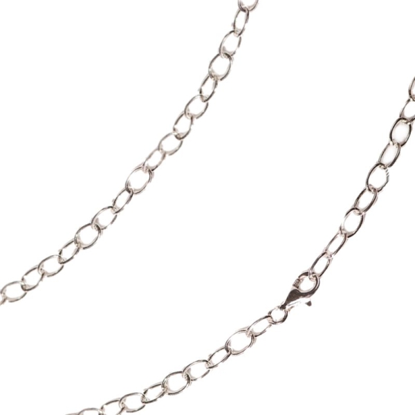 Kette Collier Anker oval rund 5,5mm 55cm Silber 925, vergoldet, rosé vergoldet