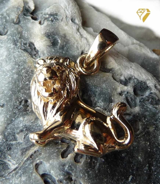 Anhänger Sternzeichen Löwe 14Kt 585 GOLD