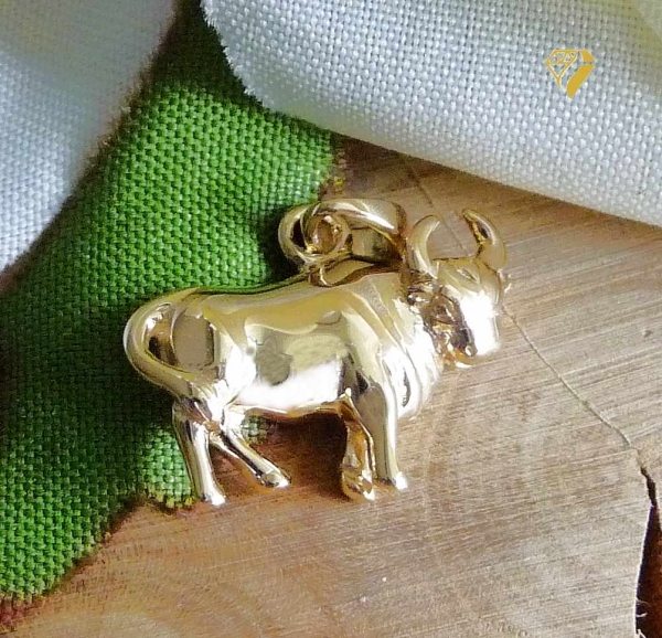 Anhänger Sternzeichen Stier 14Kt 585 GOLD