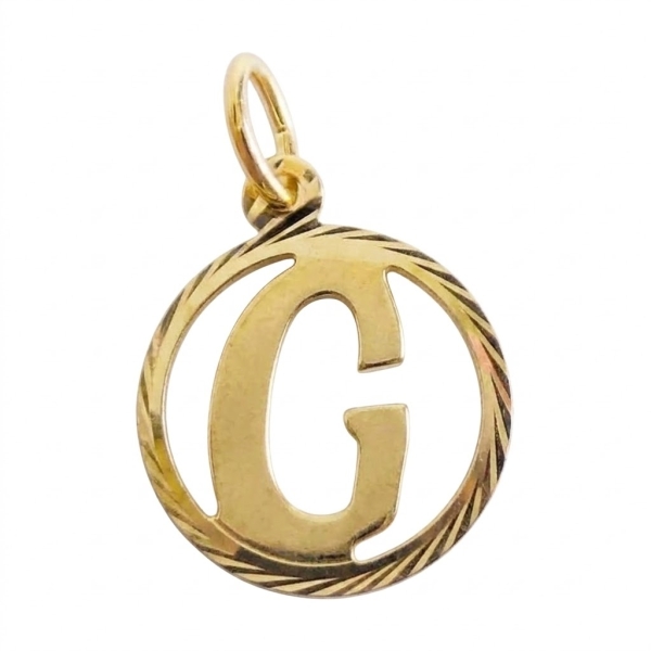 Anhänger Buchstabe G 14Kt 585 GOLD