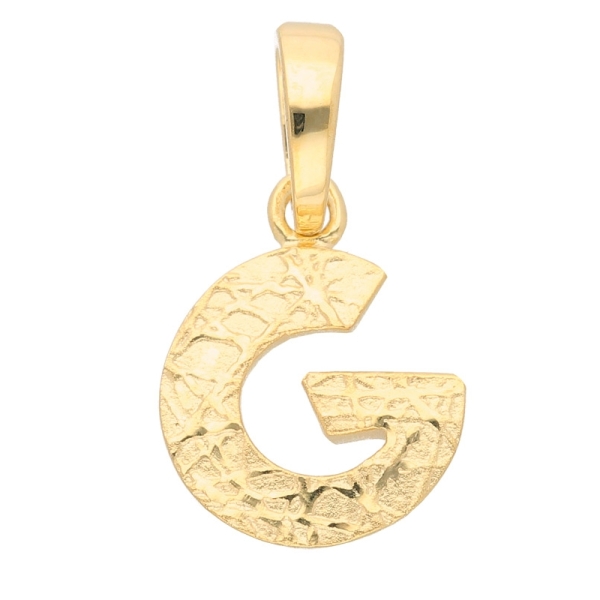 Anhänger Buchstabe Gold G