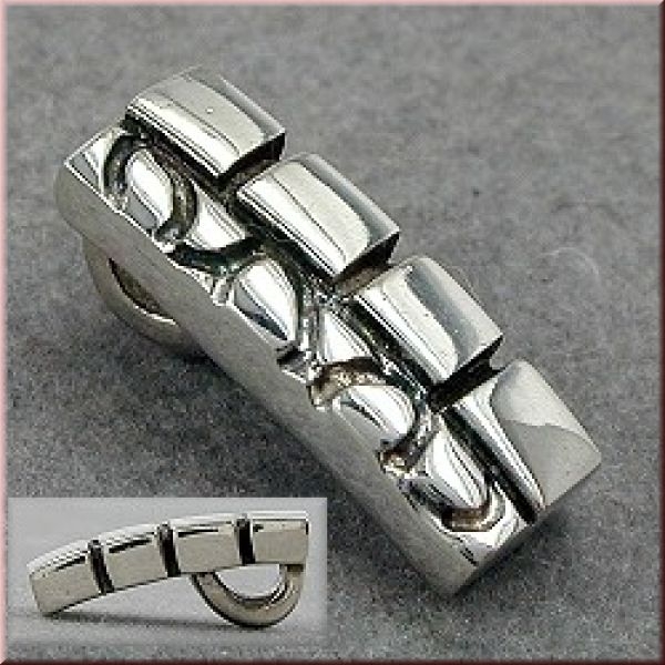 Anhänger geschwärzt 925 Silber